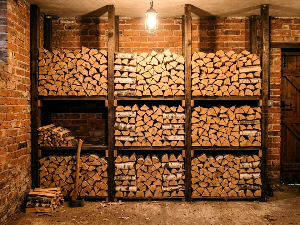Круговая поленница holzhausen, Дубна, проспект Ольховая, 13